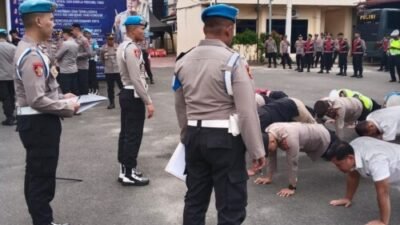 Propam Polda Sumut Sikat Disiplin Anggota, 11 Personil Terjaring di Polres Tebing Tinggi