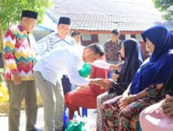 Wabup Labura Hadiri Santunan Anak Yatim dan Dhuafa di SMAS Londut