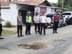 Jelang Operasi Ketupat, Polres Tebing Tinggi Cek Pos dan Titik Rawan