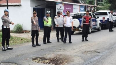 Jelang Operasi Ketupat, Polres Tebing Tinggi Cek Pos dan Titik Rawan