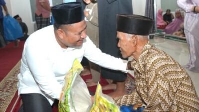 Safari Ramadhan di Sei Renggas, Wabup Asahan Salurkan Bantuan Duafa