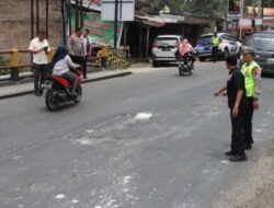 Polres Batubara Cek Jalan Rusak dan Stok BBM Jelang Mudik Lebaran 1447 H