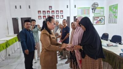 BAZNAS Asahan Salurkan Zakat ke Fakir Miskin di Pulau Rakyat