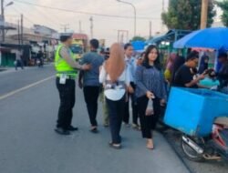 Jelang Berbuka Puasa, Polisi Batubara Amankan Jalinsum dan Pasar Tumpah