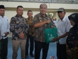 Ramadhan Berkah di Asahan, Ribuan Dhuafa Terima Beras dan Paket Baznas