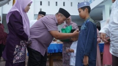 Bupati Asahan Santunan Yatim dan Buka Bersama Keluarga Dinkes Asahan