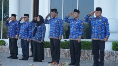 Wabub Asahan Pimpin Upacara HKN