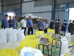 Forkopimda Asahan Sidak Pos Pam Lebaran dan Gudang Bulog