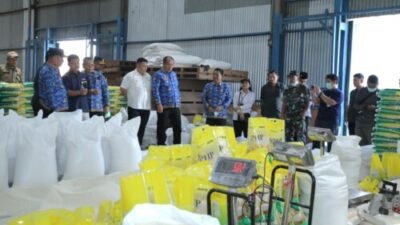 Forkopimda Asahan Sidak Pos Pam Lebaran dan Gudang Bulog