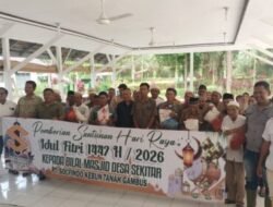 40 Bilal dari 8 Desa Tersenyum, Program CSR Socfindo Tanah Gambus Hadir Jelang Idulfitri