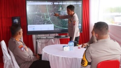 Pengamanan Lebaran Diperketat, Tim Polda Sumut Cek Pos di Batubara