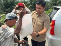 Jumat Berkah Satnarkoba Batubara Sentuh Warga Tak Mampu