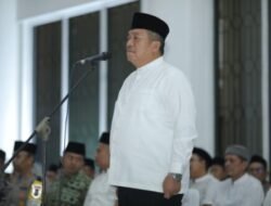 Bupati Asahan Lepas dan Sambut Peserta Malam Takbir Serta Kenderaan Hias