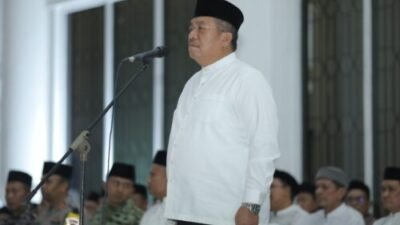 Bupati Asahan Lepas dan Sambut Peserta Malam Takbir Serta Kenderaan Hias