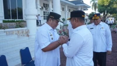 Disiplin Tinggi Pasca Lebaran, 98% ASN Asahan Hadiri Apel Perdana