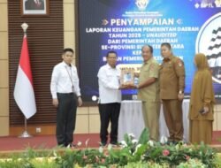 Bupati Asahan Serahkan LKPD Tahun 2025 ke BPK RI