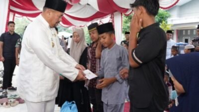 Safari Ramadan ke-5 Pemkab Batubara di  Desa Bangun Sari