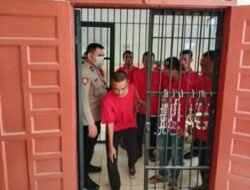 Pengawalan Ketat 26 Tahanan, Sidang di PN Kisaran