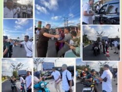 Menjemput Pahala Ramadhan, Kajari Batubara dan SMSI Berbagi Takjil di Jalan Raya