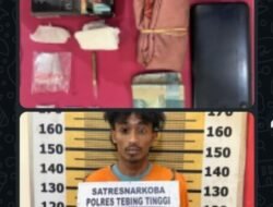 Satnarkoba Polres Tebing Tinggi Gagalkan Transaksi Sabu di Desa Binjai