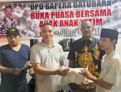 Bapera Batubara Berbagi Kebahagiaan Ramadan Bersama Puluhan Anak Yatim