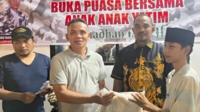 Bapera Batubara Berbagi Kebahagiaan Ramadan Bersama Puluhan Anak Yatim