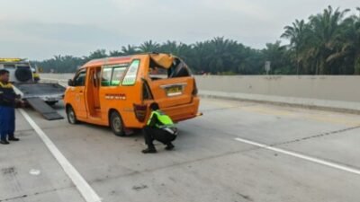 Dua Tewas Dalam Kecelakaan Maut Mopen di Tol Indrapura–Kisaran
