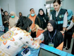 Semangat HKG PKK ke-54, Kahiyang Ayu Ajak Warga Labura Peduli Kesehatan