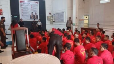 Dari Batubara ke Asahan, Puluhan Tahanan Dijaga Ketat Aparat