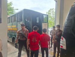 Polisi Batubara Kawal Ketat Tahanan dari Lapas ke Pengadilan Kisaran