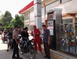 Polisi Turun, Stok BBM di SPBU Batubara Stabil