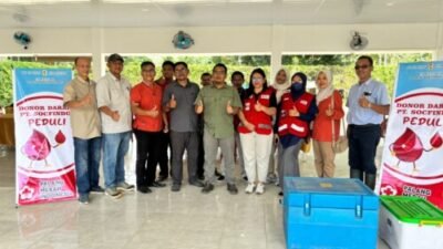 Donor Darah Socfindo Aek Pamienke Lampaui Target