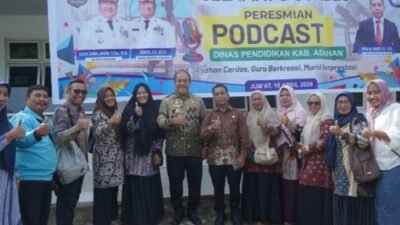 Guru Melek Digital, Studio Podcast Inovasi Baru Pendidikan di Asahan