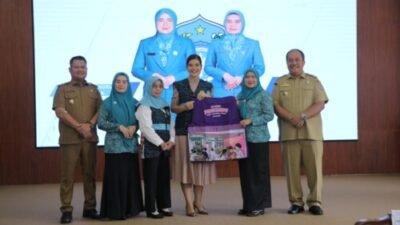 TP PKK Provsu Hadiri Bakti Sosial Peringatan HKG Ke 54 di Asahan