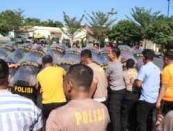 Polres Batubara Asah Respons Personil Hadapi Ancaman