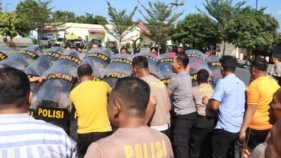 Polres Batubara Asah Respons Personil Hadapi Ancaman