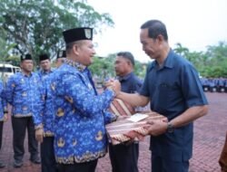 Apel HKN di Asahan, Wabup Rianto Serahkan Bantuan