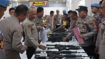 Mabes Polri Bongkar Data Senpi Polres Batubara