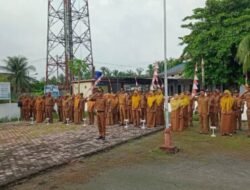 Apel Gabungan, Camat Pulau Rakyat Ingatkan Pelaporan PBB