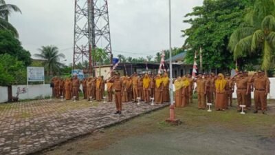 Apel Gabungan, Camat Pulau Rakyat Ingatkan Pelaporan PBB