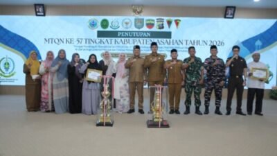 Air Batu Raih Juara II Umum MTQ ke-57 Kabupaten Asahan 2026