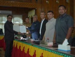 Wabup Asahan Hadiri Rapat Paripurna penyampaian Rekomendasi LKPJ 2025