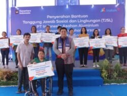 Inalum Salurkan Beasiswa, Air Bersih, Hingga Dukungan UMKM di Samosir