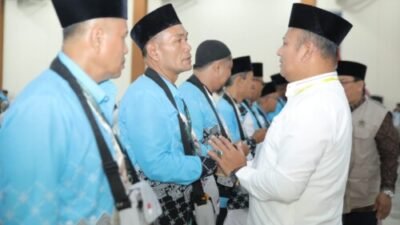 Wabub Ikuti Pelepasan JCH Embarkasi Medan