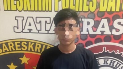Sadis,! Anak Disayat Pisau Kater, Pelaku Dibekuk Polisi Batubara