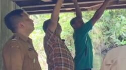 Camat Air Batu dan Kapolsek Tinjau Jembatan, Diduga Dirusak Oknum