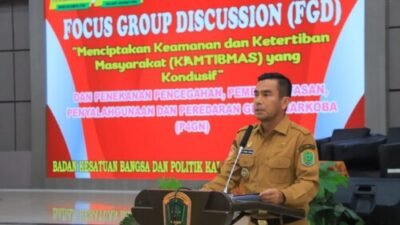 FGD P4GN Digelar, Pemkab Labura Ajak Semua Elemen Perangi Narkoba