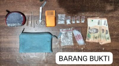 Dari Informasi Warga, Polisi Ringkus Pengedar Sabu di Gambus Laut