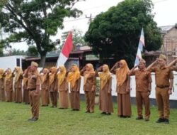 Camat Air Batu Bangun Etos Kerja ASN Lewat Apel dan Coffee Morning