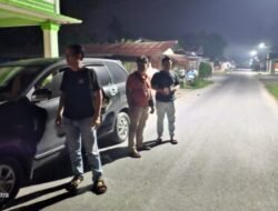 Rawan Aksi Kriminal, Polres Tebing Tinggi Sisir Pasar III Paya Lombang